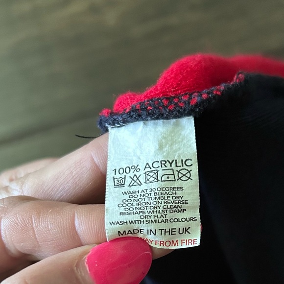 Run & Fly Lightning Bolt Jumper Sweater in Navy Blue Sz XS - Picture 9 of 9